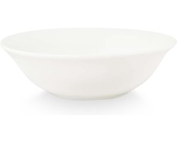 vtwonen Ontbijtkom - Wit - Porselein - 15cm