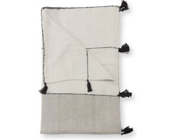 vtwonen Plaid - Grijs - Katoen - 130x170cm