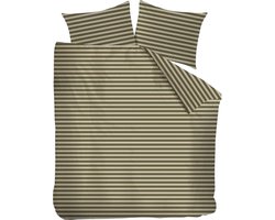 vtwonen Pyjamas dekbedovertrek - Tweepersoons - 200x200/220 - Groen