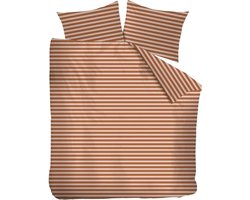 vtwonen Pyjamas dekbedovertrek - Tweepersoons - 200x200/220 - Steenrood