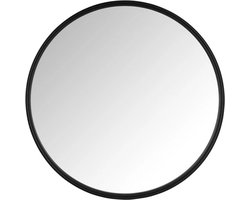 vtwonen Ronde Spiegel - Zwart - 40cm