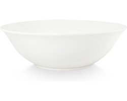 vtwonen Schaal - Wit - Porselein - Ø25cm