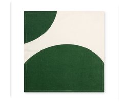 vtwonen - Servetten - Groen - Katoen - 40x40cm - Set van 4