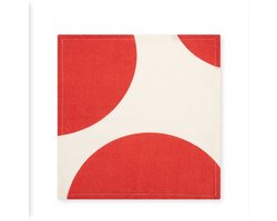 vtwonen - Servetten - Rood - Katoen - 40x40cm - Set van 4