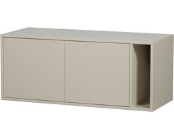 vtwonen Settle Down Tv Meubel/Bankje - Grenenhout - Dust - 45x108x44
