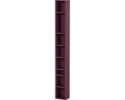 vtwonen Show It Wandkast - MDF - Bordeauxrood - 16x130x12
