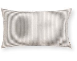 vtwonen Sierkussen - Gestreept - Kussen voor de Woonkamer - Donkerblauw - 40x70cm
