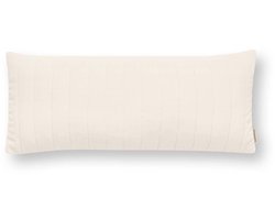 vtwonen Sierkussen Quilted - Kussen voor de Woonkamer - Wit - 30x70cm