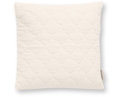 vtwonen Sierkussen Quilted - Kussen voor de Woonkamer - Wit - 45x45cm