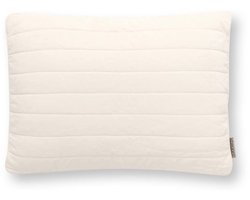 vtwonen Sierkussen Quilted - Kussen voor de Woonkamer - Wit - 50x70cm