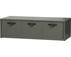 vtwonen Stage Kistbank excl Kussen - Grenen - Soap/Groen - 36x120x50 cm