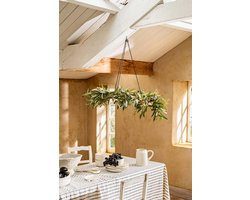 vtwonen Tafelkleed - Gestreept - Tafellaken - Donkerblauw - 150x250cm