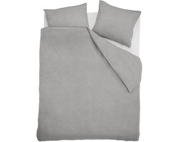 vtwonen Vintage Jeans dekbedovertrek - Tweepersoons - 200x200/220 - Grijs