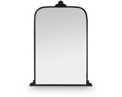 vtwonen Wandspiegel Wanddecoratie - Spiegel Rechhoek - Zwart - 98x68cm