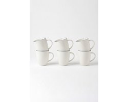 vtwonen - woonaccessoires - wit - set van 6