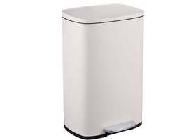 vuilnisbak - 50 l - beige