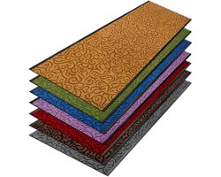 Vuilvangmat - Entree Tapijt - Schoon Huis - Antislip PVC Onderkant - 60 x 90 cm - Beige