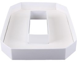Vulbare Kartonnen Verjaardagsdecoraties met Cijfers - Lichtgewicht Papier Mâché Snoep Tray voor Taart, Chocolade en Bloemen - Perfecte Feesttafel Decoratie