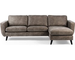 Vurna - Vurna Clay 3-zits hoekbank links/rechts savannah taupe