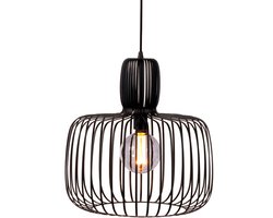 Vurna - Vurna Juliette hanglamp zwart staal 55 cm