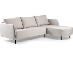 Vurna - Vurna Lakto 3-zits hoekbank links/rechts urban beige