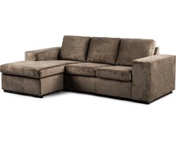 Vurna - Vurna Soluna 3-zitsbank stof links/rechts bruin