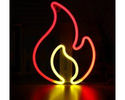 Vuur Vlam Led Lamp Design Usb en Batterij