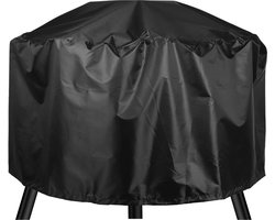 Vuurkorf 127cm verstelbare vuurkorfhoes - beschermhoes voor terraskachel - buitenhoes voor Solostove vuurkorf - regenbestendig