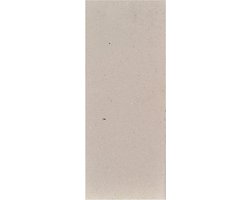 Vuurkorf 2052 Vuurvaste Steen (Geperst) 30 mm Dik - Afmetingen 400 x 160 mm - Geelachtig