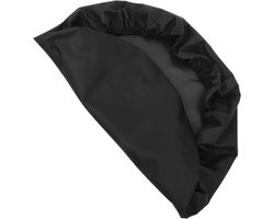 Vuurkorf Afdekhoes - Terrashaard Cover - Buitenhaard Beschermen - Waterdicht Oxford Stof - 81 x 81 x 10 cm - Zwart