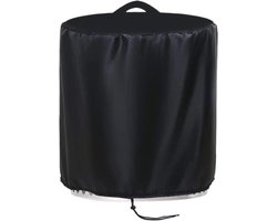 Vuurkorf Deksel - Terrashaard Cover - Buiten Beschermen - Waterdicht Oxford Stof - 56 x 36 cm - Zwart