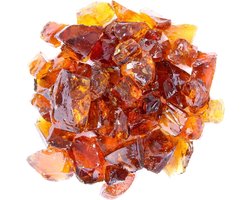 Vuurkorf met Barnsteen Vuurglas 45 kg voor AZ Terraskachels