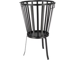 Vuurkorf Zwart rond model | Per Stuk