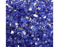 Vuurkorfglas 5,4 kg - Reflecterend Gehard Glas voor Vuurplaats en Vuurtafel - Veilig voor Binnen en Buiten