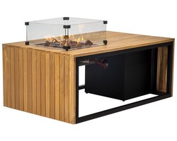 Vuurtafel Mida 120x75cm | Black | Enjoyfires