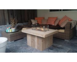 Vuurtafel Tree Gebruikt Steigerhout 80x100x50