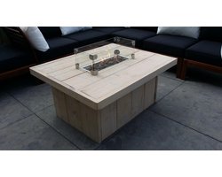Vuurtafel Tree Gebruikt Steigerhout 80x120x50