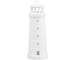 Vuurtoren XL van Porselein - Zee als Woorden Decoratie