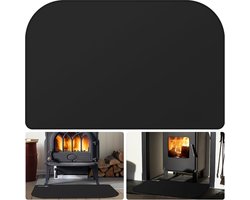 Vuurvaste Haardmat - Brandwerende Mat - 81x122cm - Vlambestendig Vloermat voor Openhaard - Fiberglas Haardmat - Bescherming voor Haard en Kachel - Emberbeschermingsmat voor Binnen