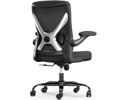 Vyxar® Ergonomische Bureaustoel - Office Gaming Chair - Game Stoel - Mesh Stoel - Zwart / Zilver