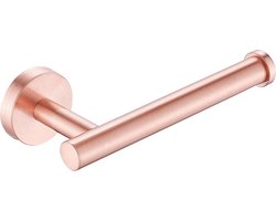 Waal® WC rolhouder - Toiletrolhouder - Rose goud - Rosé - RVS - Wandmontage