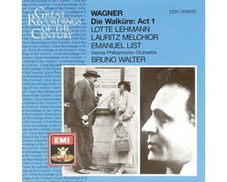 Wagner: Die Walkure Act 1 / Walter, Melchior, Lehmann, List