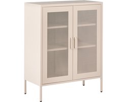 WAKATIPU - Dressoir - Beige - Staal