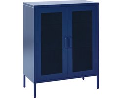 WAKATIPU - Sideboard - Marineblauw - Staal