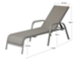 Wakefield ligbed Hanoi taupe 167 cm