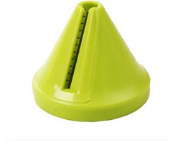 Waledano® Spiraal Snijmachine - Dunschiller - Groentesnijder Multifunctioneel - Handmatige Snijder - Wortelschiller - Handmatige Spiraalsnijder - ABS - Groen
