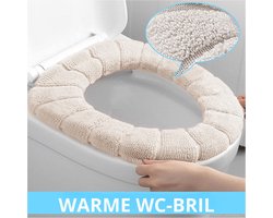 Waledano® Toiletbril Hoes - Wasbaar - WC Bril Cover - Duurzaam Toiletbril - Warme - Zachte - Rekbaar - Seat - Herbruikbaar - WC-Brilhoes