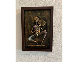 Wall Artwork on Wooden Frame