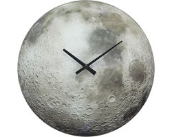 Wall Clock Gibbous 1x AAA