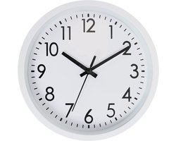 Wall Clock - Wand Klok - Whit - 20cm